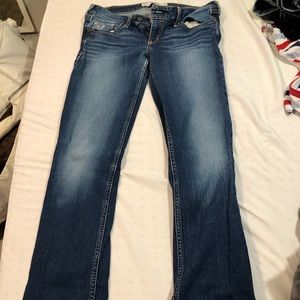 Dark wash bootcut Hollister jeans